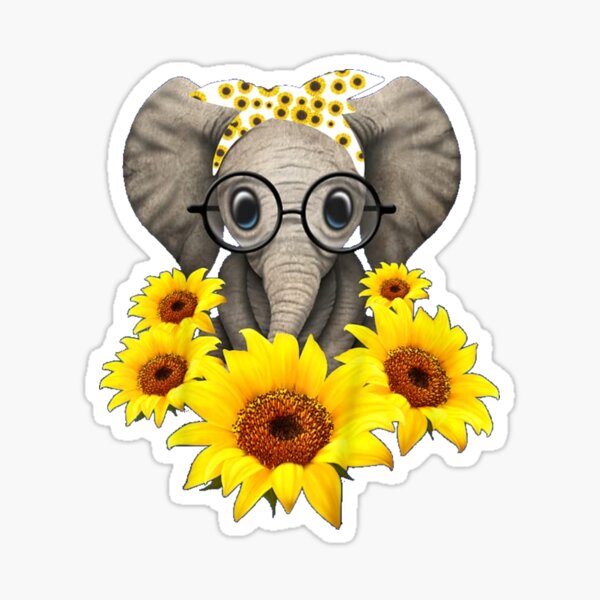 Free Free 168 Elephant With Glasses Svg SVG PNG EPS DXF File