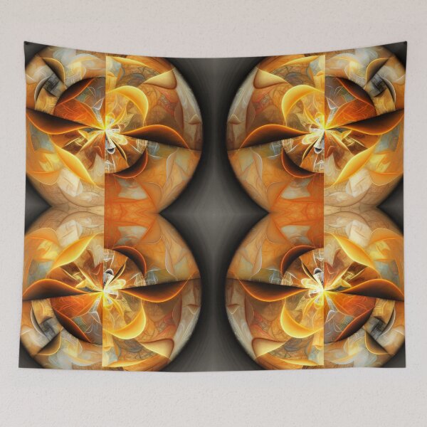 Item preview, Smiles - Abstract Fractal Artwork designed and sold by EliVokounova.