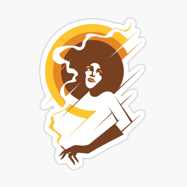Retropolitan (warm) Sticker