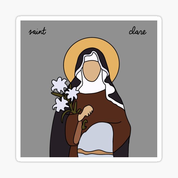 Item preview, Saint Clare designed and sold by KMumey Designs.