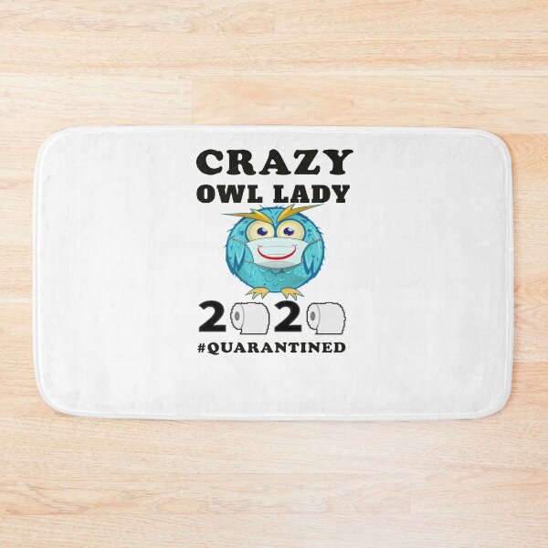 Item preview, Crazy Owl Lady 2020 QUARANTINED T-Shirt designed and sold by bestdesigns2020.