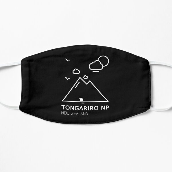 Tongariro Crossing National Park New Zealand Mask
