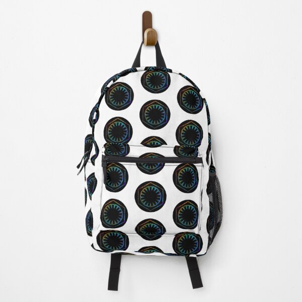 Item preview, LGBT First Order Rainbow Nebula (black circle) designed and sold by DarthAstris.