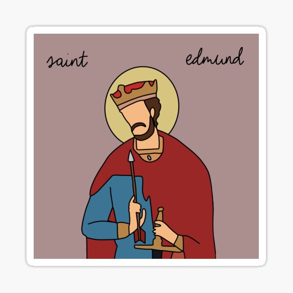 Saint Edmund Sticker