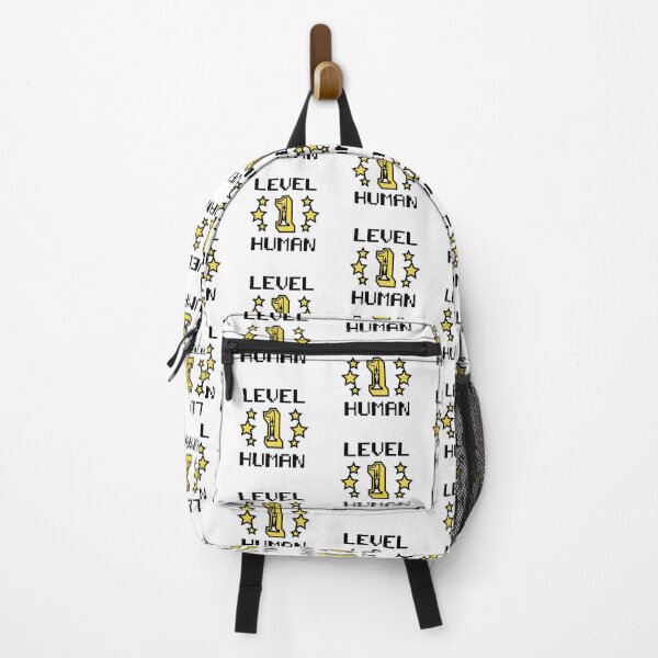 Item preview, Level 1  Human , 8bit Retro games Style For Babies designed and sold by youneszahrane.