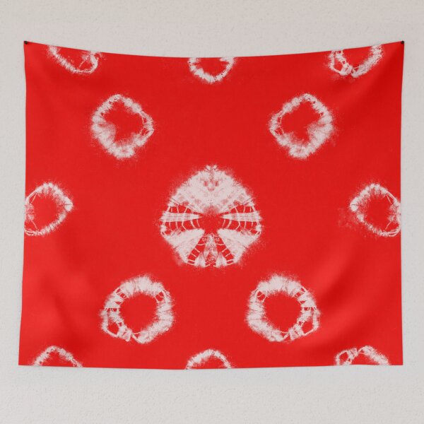 Item preview, Uni Shibori Red designed and sold by Nina May Designs.