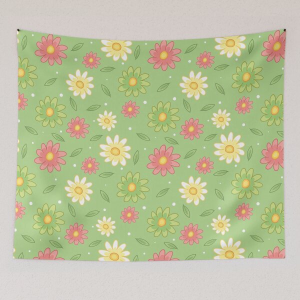 Item preview, Hand Drawn Spring Flowers Pattern  designed and sold by parazitgoodz.