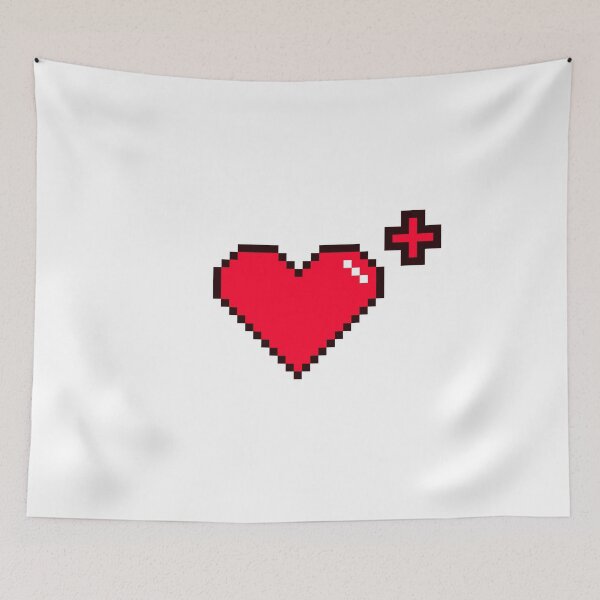 Item preview, Extra Heart (1-UP & Extra Life) designed and sold by Peterm0x.