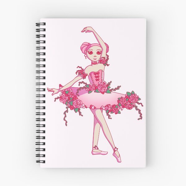 Aperçu de l'œuvre ballerine rose créée et vendue par Rachel---Anne.