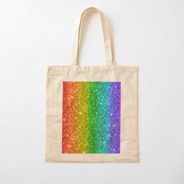 Fair Isle Pixel Art Rainbow Stripe Custom Tote Bag Beach Bag Shopper Bag Grocery Bag Produce Bag LGBT Pride Trans Pride Bi Pride Pan Pride