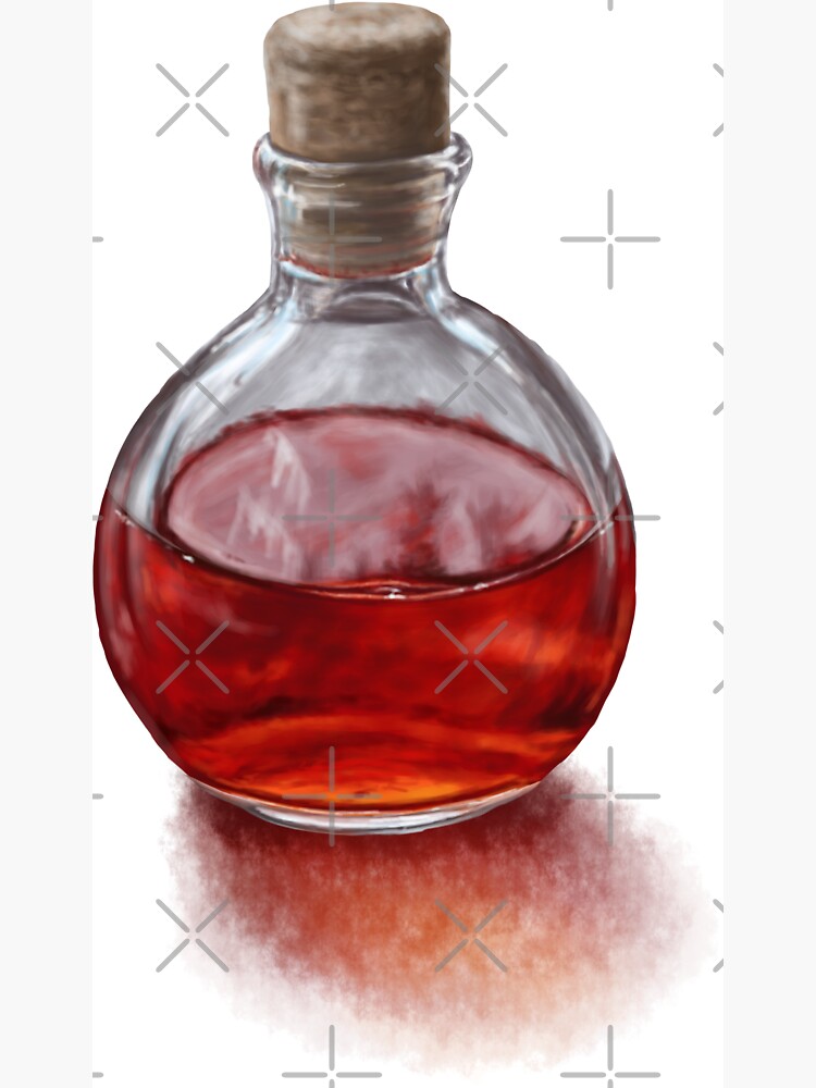 Healing Potion - 5e Series&quot; Magnet for Sale by Nikita Schaap 
