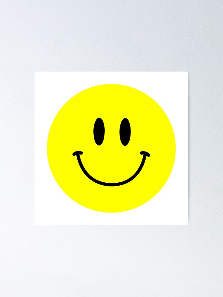 Acid Smiley Face Yellow Happy Face Emoji Poster By Adamnicolson Redbubble Acid Smiley Face Yellow Happy Face Emoji Poster By Adamnicolson Redbubble