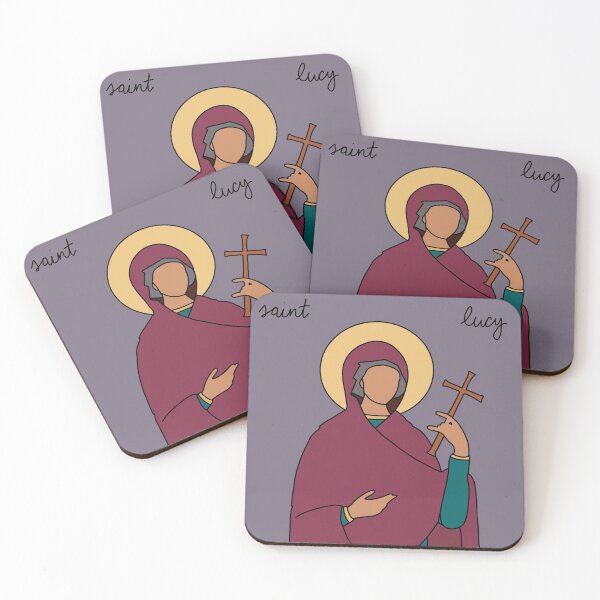 Item preview, Saint Lucy designed and sold by KMumey Designs.