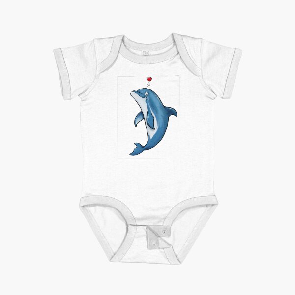 Item preview, Bottlenose Dolphin Love designed and sold by AntonCreative.