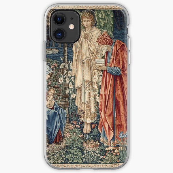 Edward Burne - Jones - The Adoration Of The Magi iPhone Soft Case
