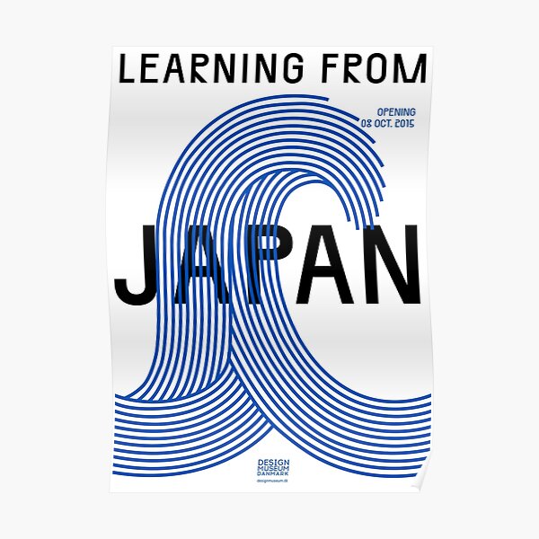 Lernen aus Japan Ausstellung Poster