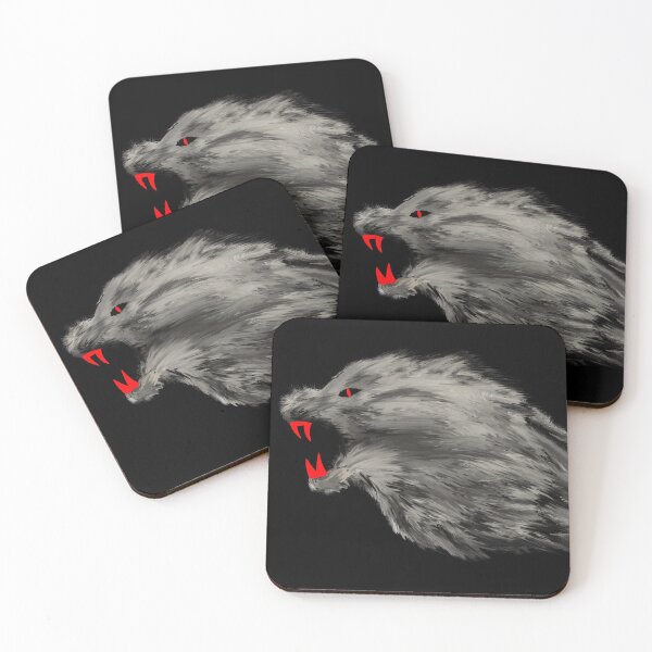 Item preview, Angry Wolf Growling Design designed and sold by vineeth.