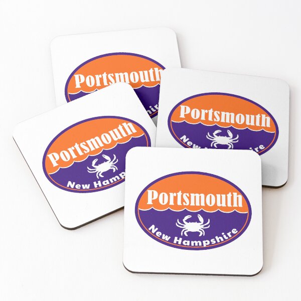 Artikelvorschau, Portsmouth New Hampshire NH entworfen und verkauft von DESTINATIONS DECAL DOS.