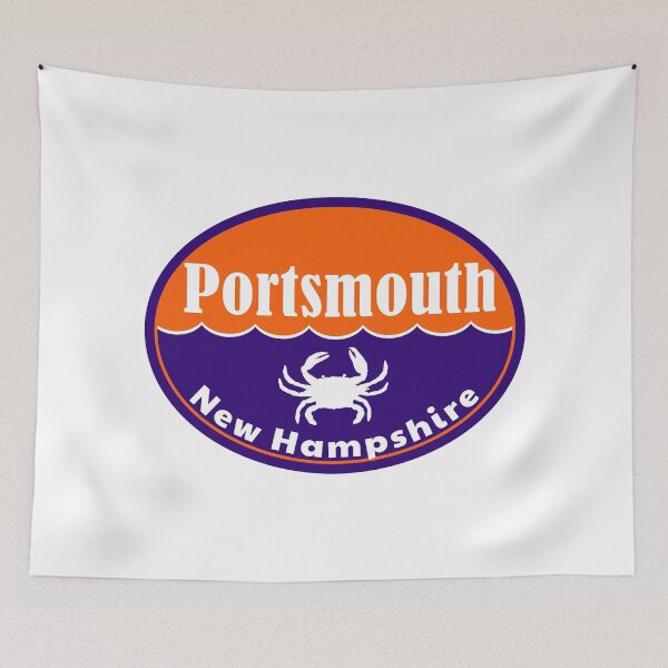 Artikelvorschau, Portsmouth New Hampshire NH entworfen und verkauft von DESTINATIONS DECAL DOS.