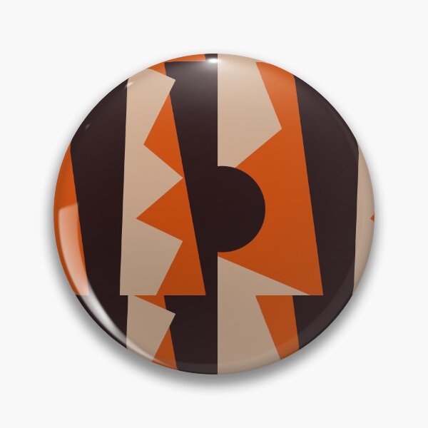 Item preview, Geometric Invocation in  Orange & Black designed and sold by Rob Colvin.