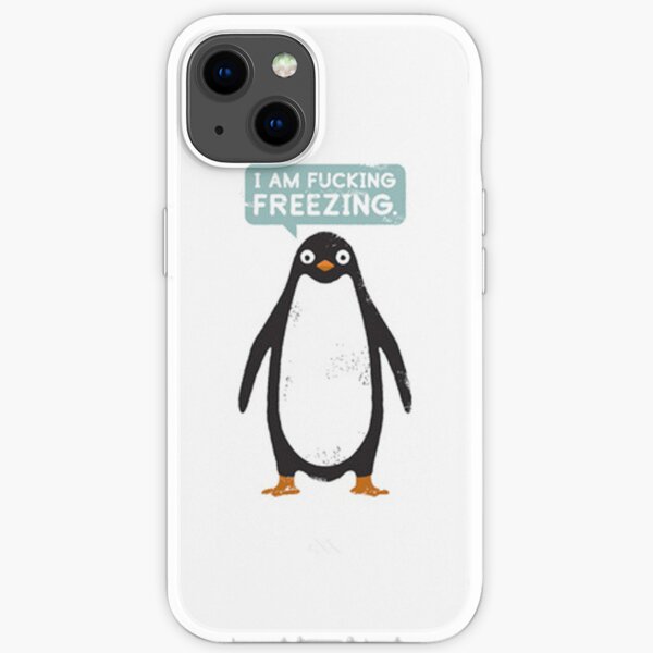 Penguin: Im Fucking Freezing - Iphone Case iPhone Soft Case