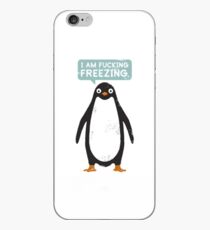 Vinilo o funda para iPhone Penguin: Im Fucking Freezing - Funda de iPhone