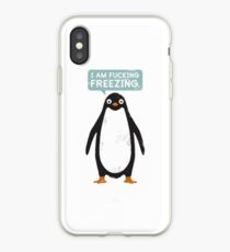 Penguin: Im Fucking Freezing - Iphone Case iPhone-Hülle & Cover