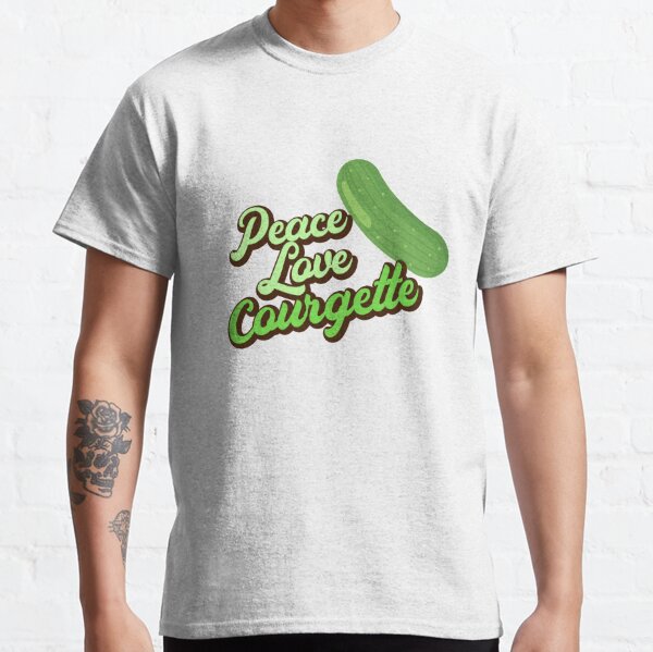 T Shirts Sur Le Theme Courgette Redbubble