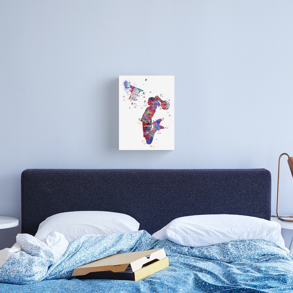 Basketball player Canvas Print