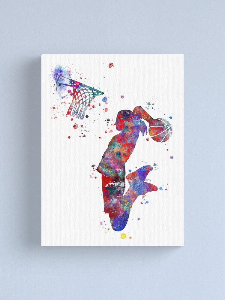 Alternate view of Basketball player Canvas Print
