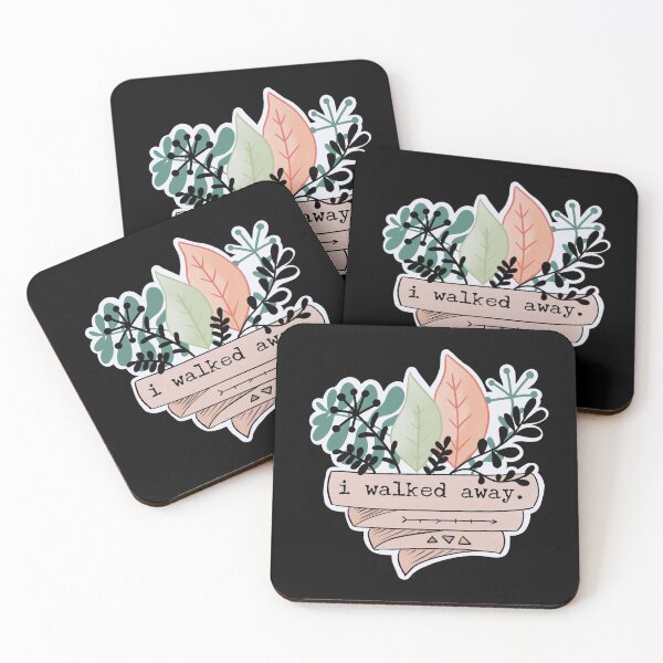 Item preview, I Walked Away / PTSDoodles designed and sold by Nathalie Aynié.