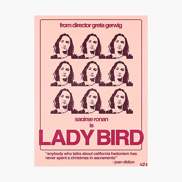 Lady Bird Poster Photographic Print