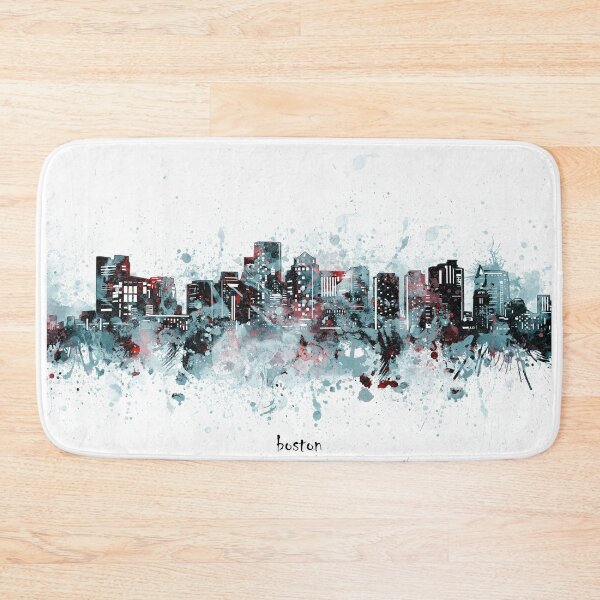 Item preview, boston skyline designed and sold by BekimART2.