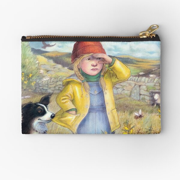 Little Bo Peep - A welsh take on the children's rhyme Zipper Pouch