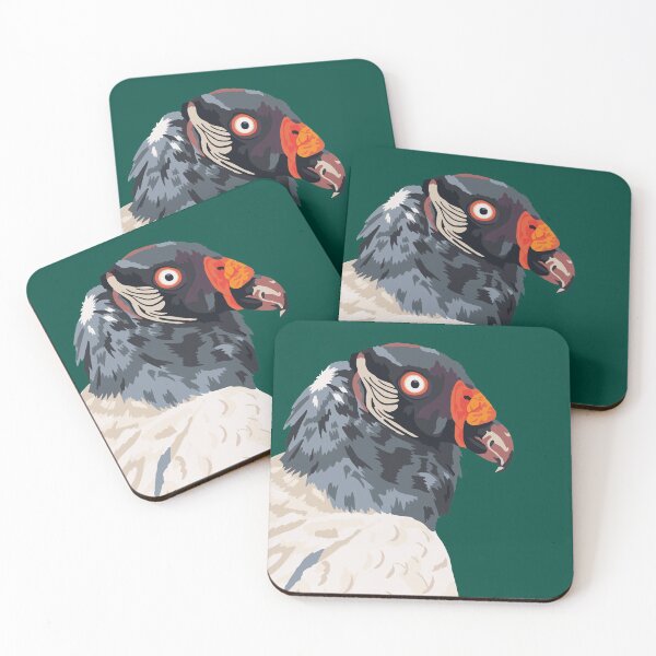 Item preview, King Vulture Portrait designed and sold by GeoCreate.