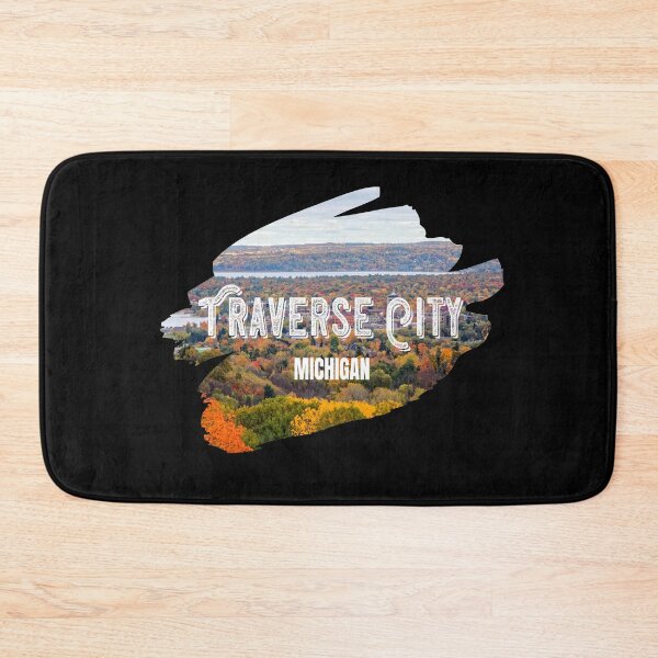 Item preview, Traverse City Michigan Design for Midwest Lovers designed and sold by Hopscotch Shop Designs.
