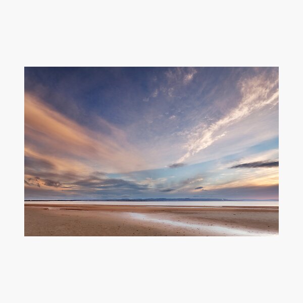 Evening on Burnham Beach Photographic Print