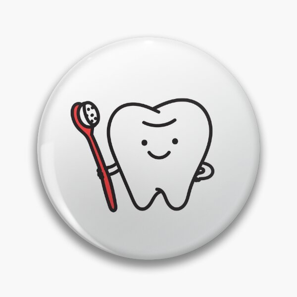Item preview, Funny teeth. Cute tooth art. Dentist pattern design. designed and sold by kostolom3000.