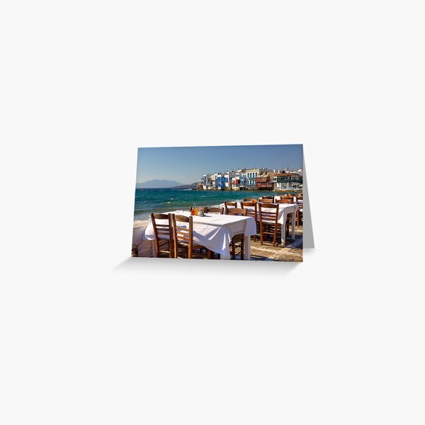 Vista previa del artículo con la obra «Mykonos - Grecia», diseñado y vendido por Joana Kruse.