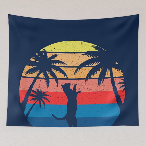 Item preview, cat surf gifts cute cat surfing summer  designed and sold by ELmezz.