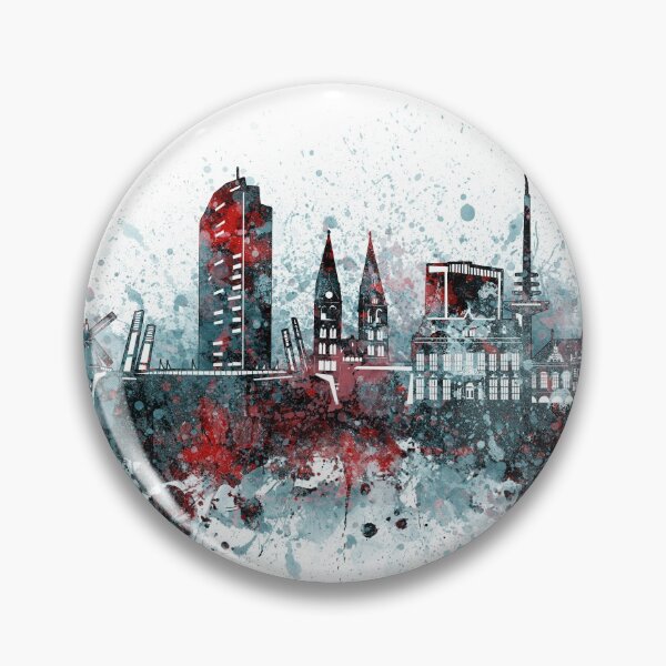 Item preview, bremen skyline designed and sold by BekimART2.