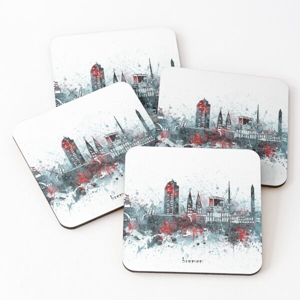 Item preview, bremen skyline designed and sold by BekimART2.