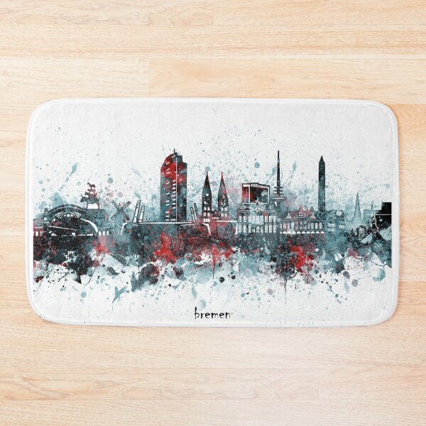 Item preview, bremen skyline designed and sold by BekimART2.
