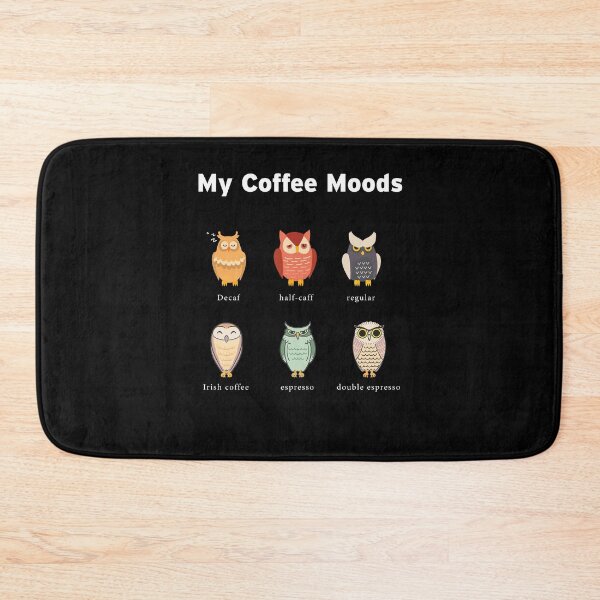 Item preview, My Coffee Moods Caffeine Owls designed and sold by NeXore.