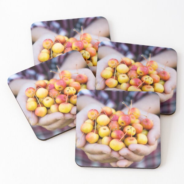 Item preview, Farmer's Hands Holding Crabapples designed and sold by Kevin Miller Photography.