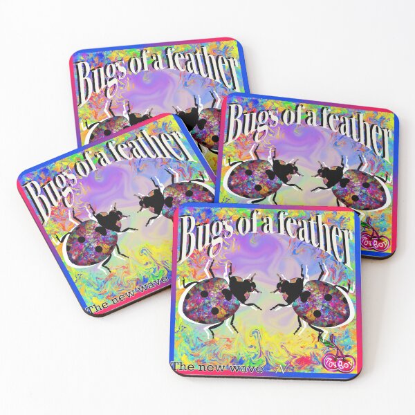 Item preview, Bugs of a Feather designed and sold by LittleZumi.