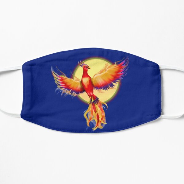Phoenix Rising Flat Mask