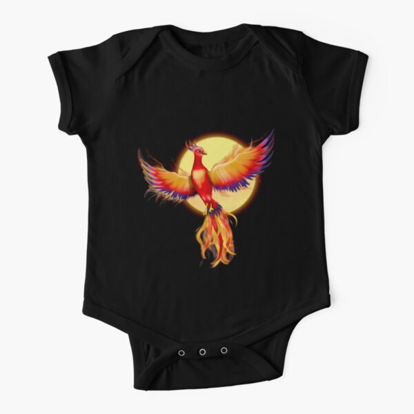 Phoenix Rising Short Sleeve Baby One-Piece