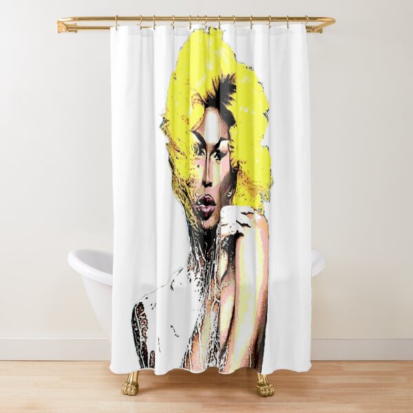 rupaul shower curtain