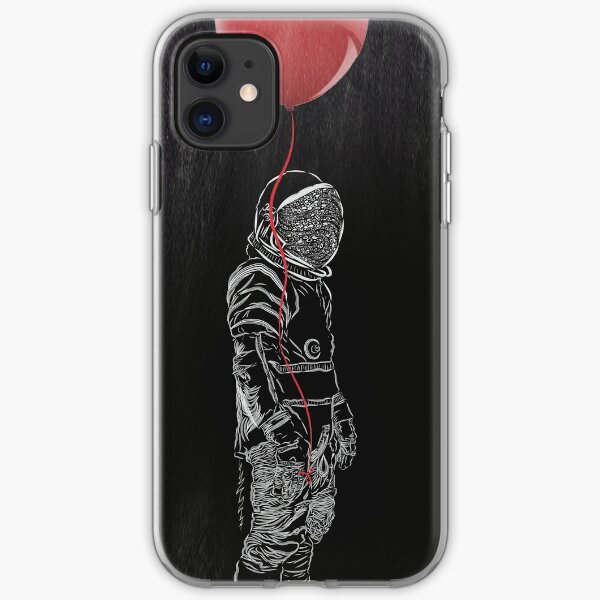 Balloon Astronaut iPhone Soft Case